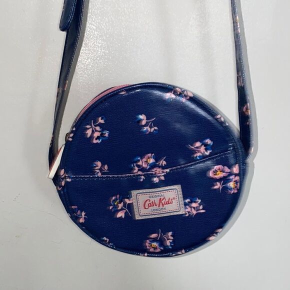 CATH KIDSON KIDS Navy Floral Crossbody Purse - Picture 1 of 5